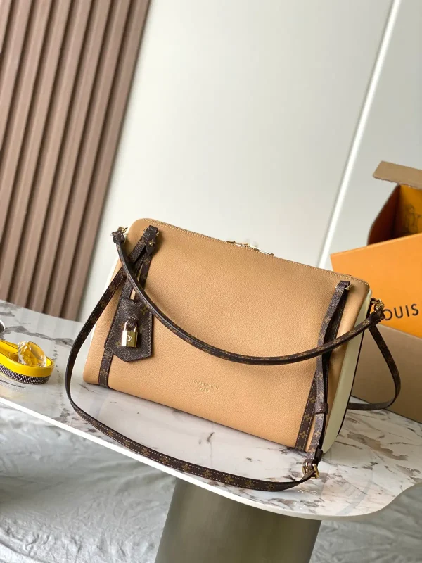 Louis Vuitton Camel Leather Express Medium Bag image 1