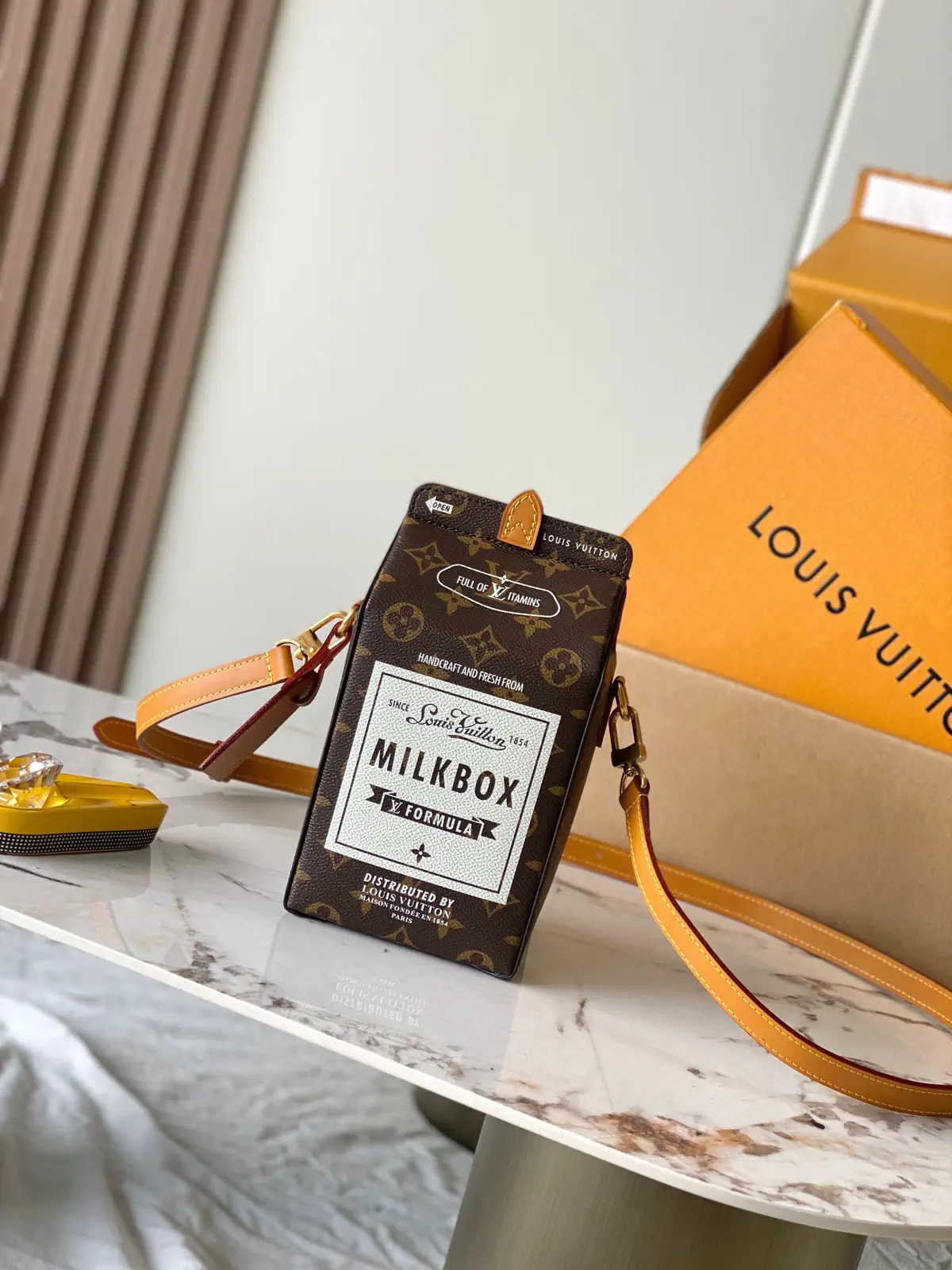Louis Vuitton Monogram Milk Box Crossbody Bag image 1