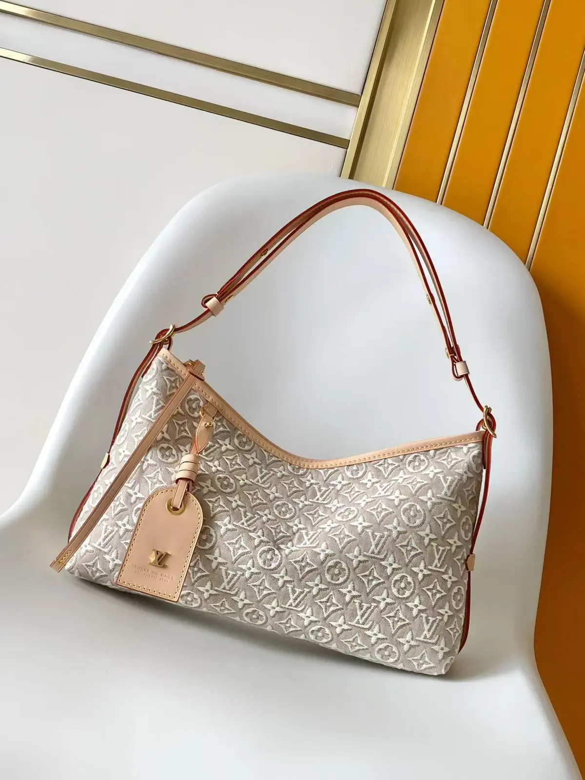 Louis Vuitton Monogram Emblème Carryall East-West Shoulder Bag image 1
