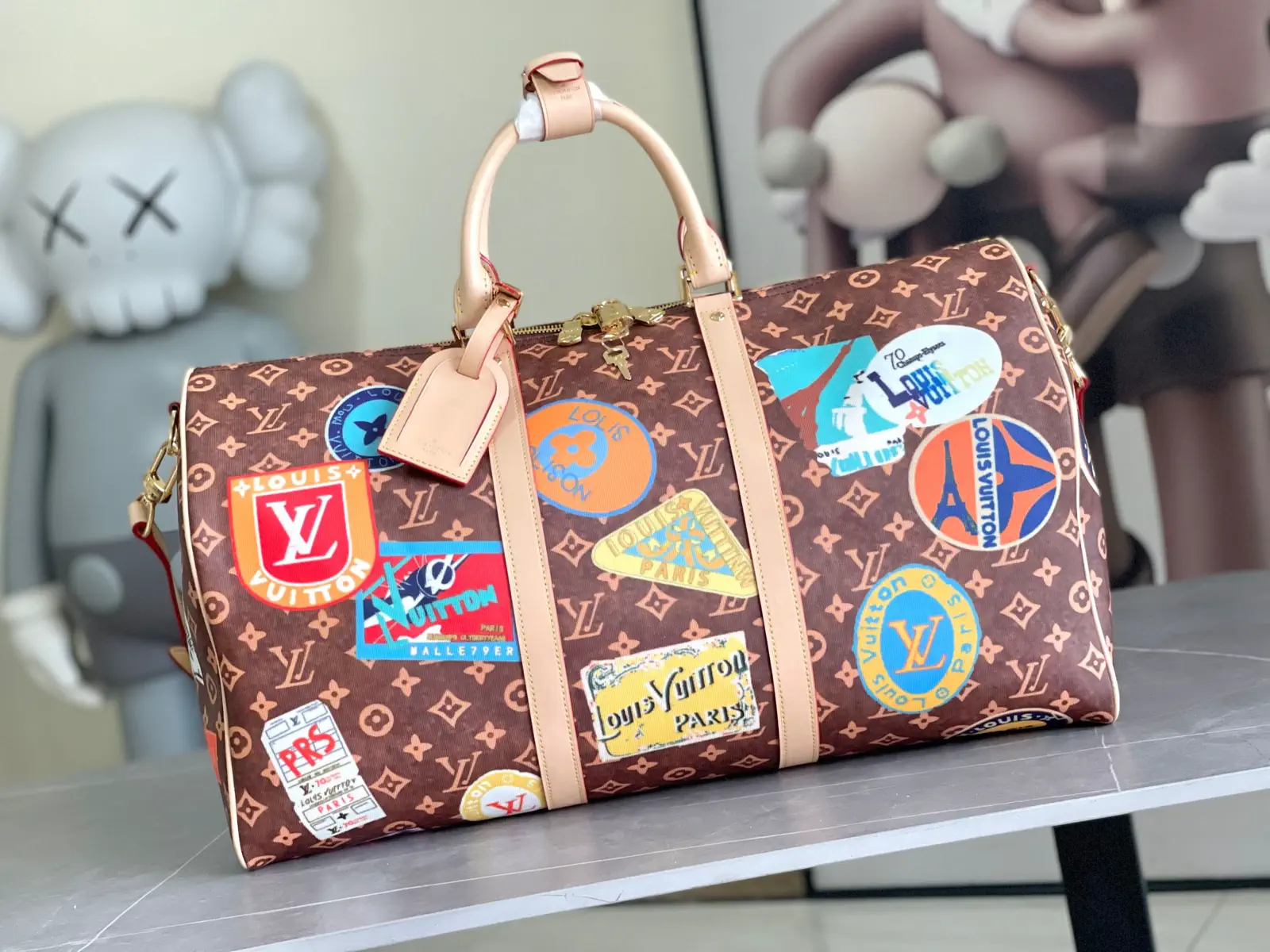 Louis Vuitton Keepall Bandoulière 50 Duffle Bag image 1