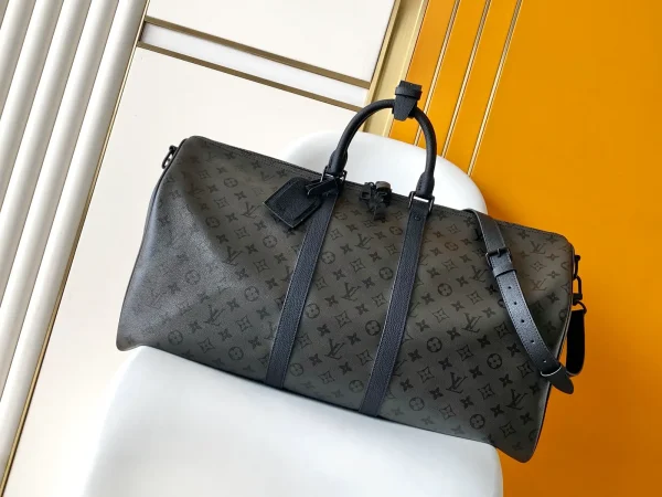 Louis Vuitton Monogram Keepall Bandoulière 55 Duffle Bag image 1