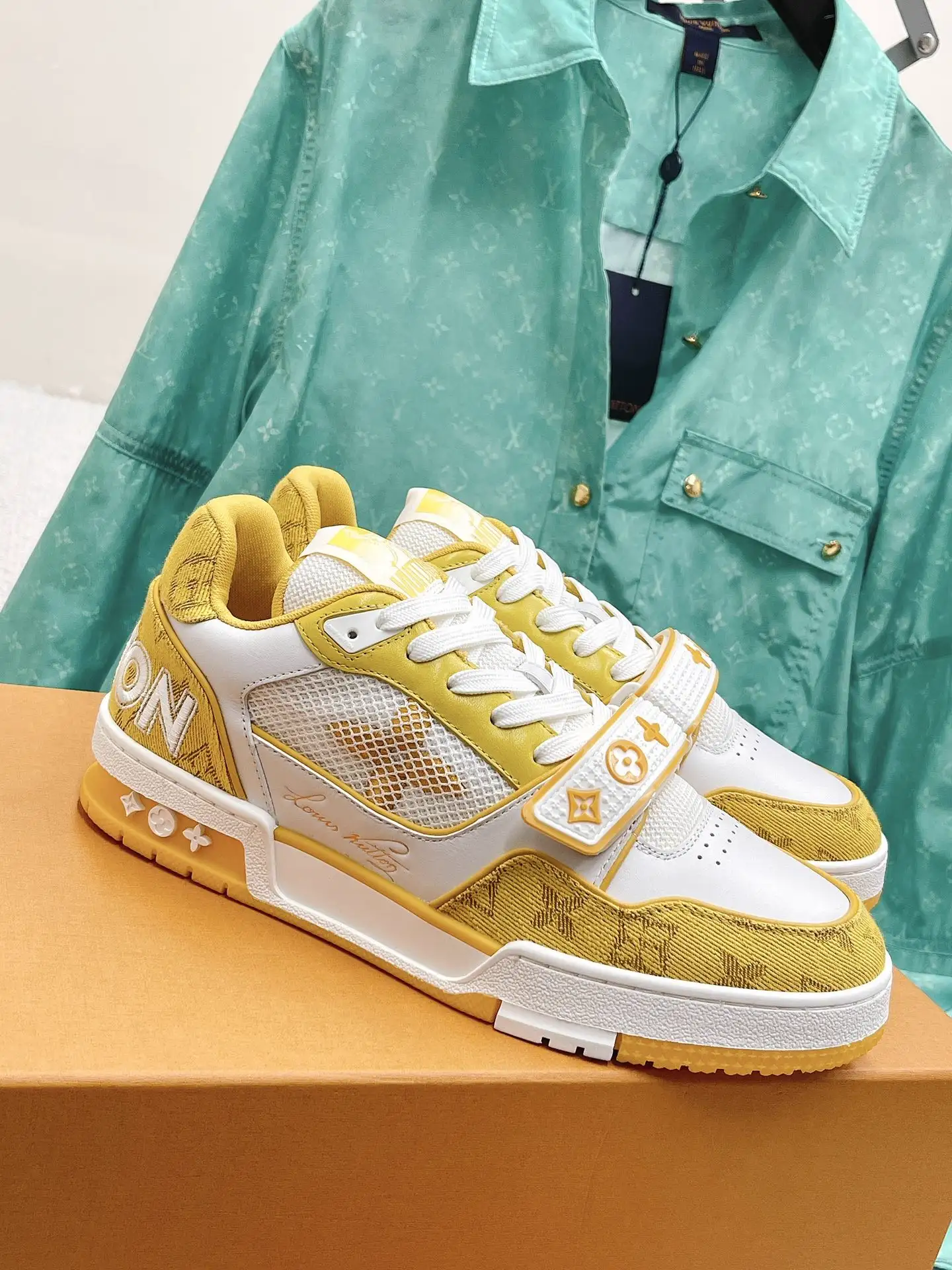 Classic LV Trainer PVC Sneakers image 1