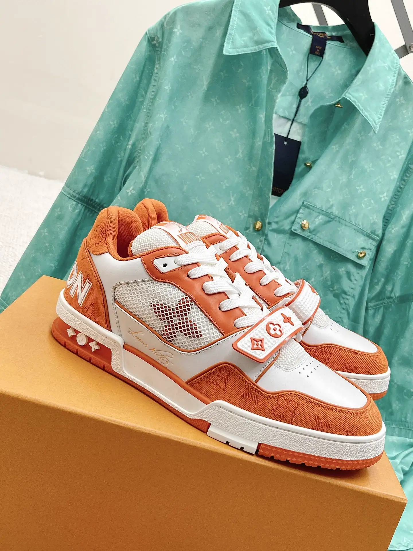 Classic LV Trainer PVC Sneakers image 1