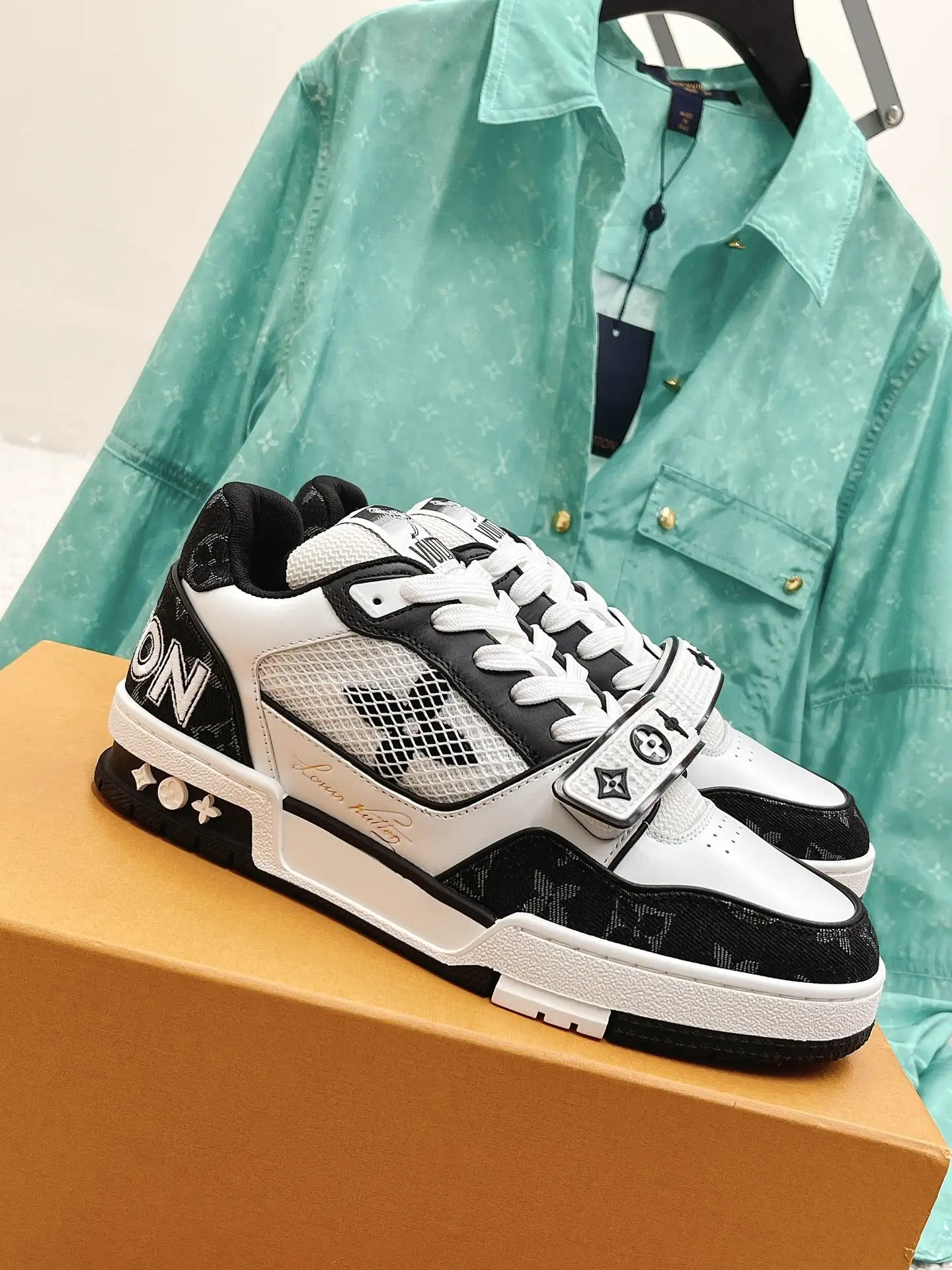 Classic LV Trainer PVC Sneakers image 1