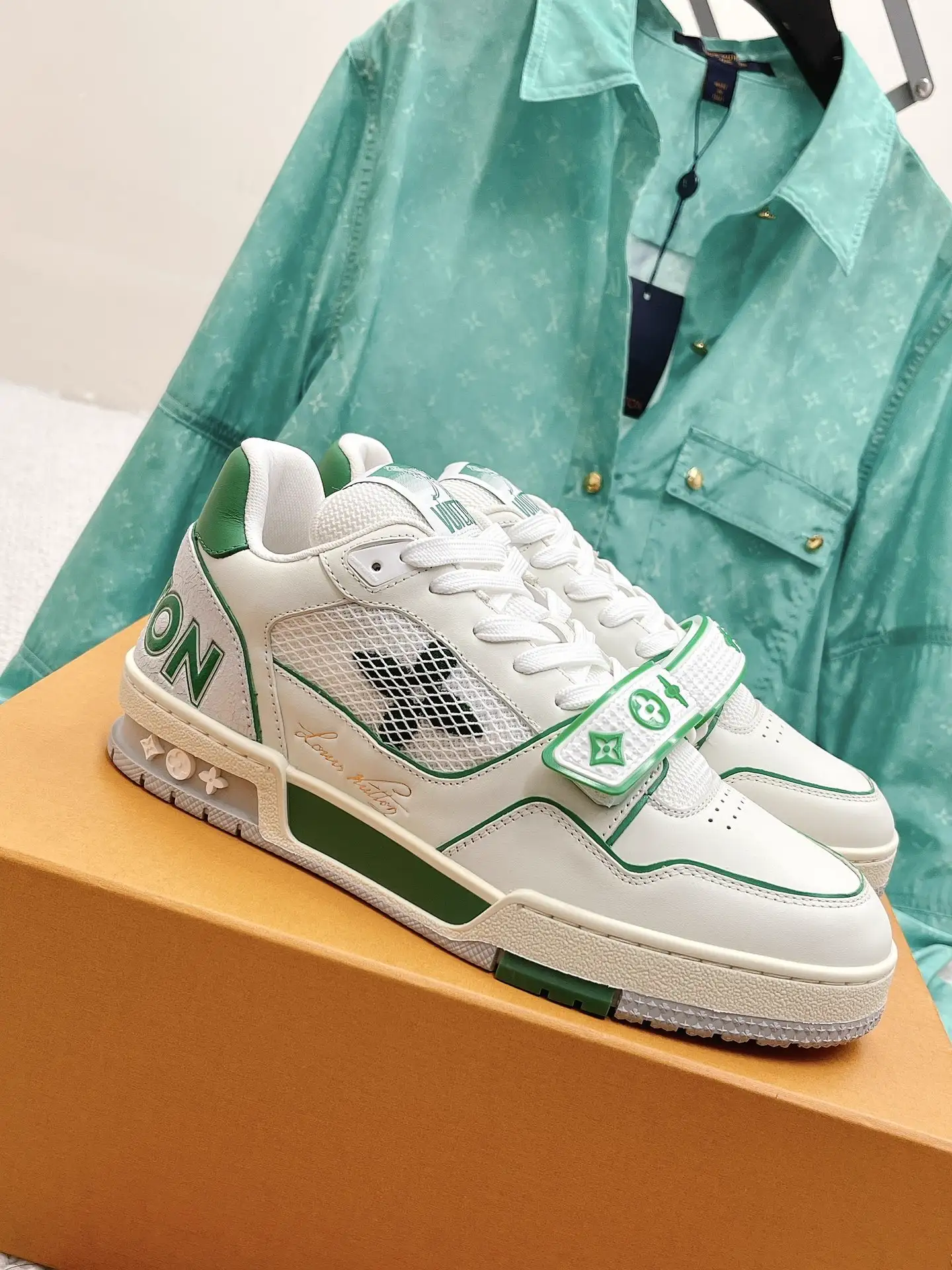Classic LV Trainer PVC Sneakers image 1