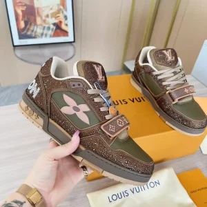 TARINE Trainer Shoes with Rhinestone Straps image 1