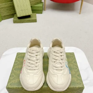 Gucci Rhyton Chunky Sneakers with Colorful Side Print image 1
