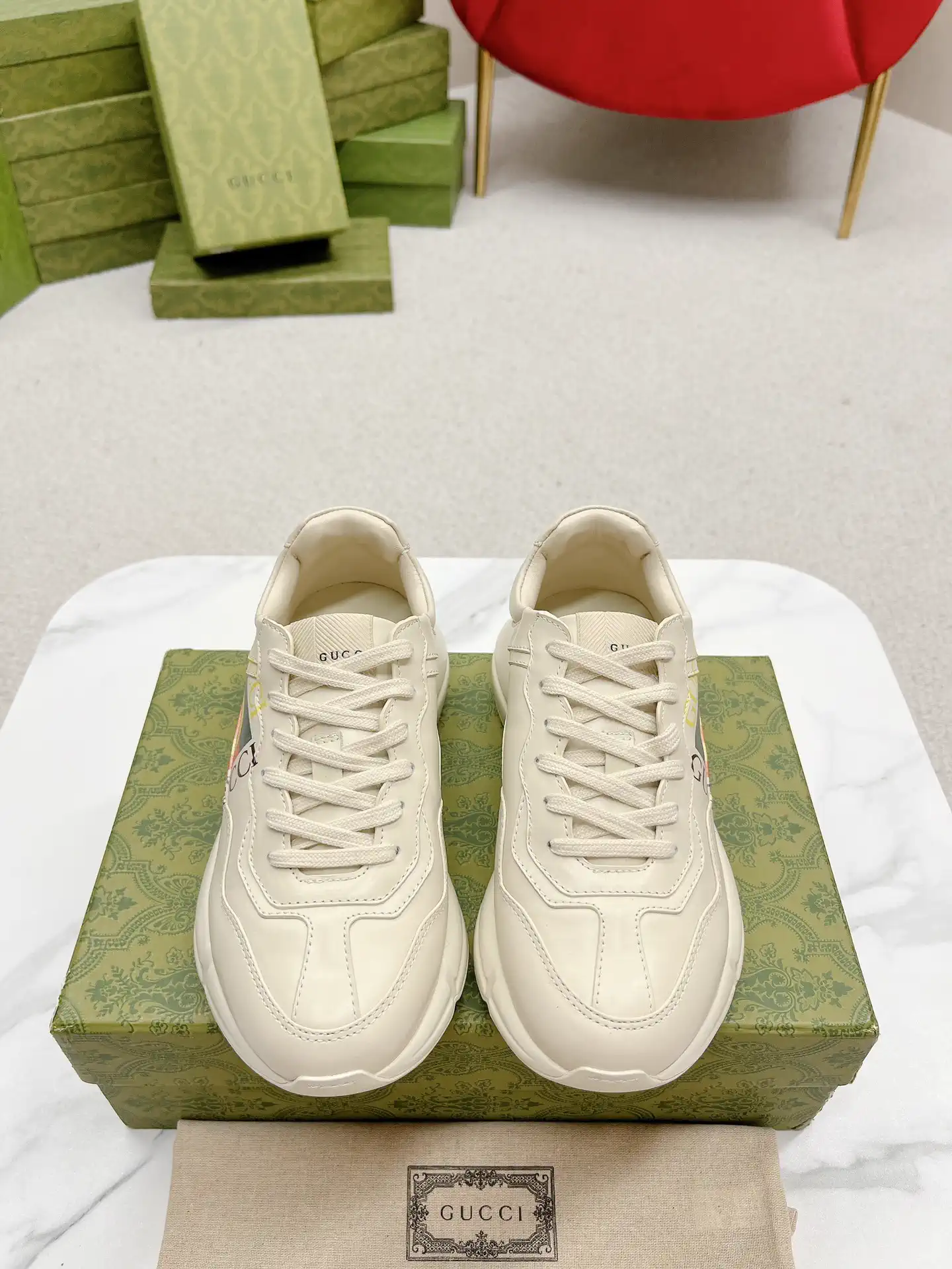 Gucci Unisex Chunky Dad Sneakers image 1