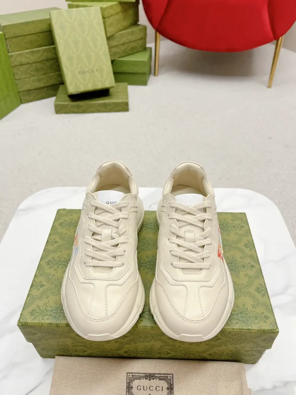Gucci Unisex Chunky Sneakers with Side Graphic Accents image 1