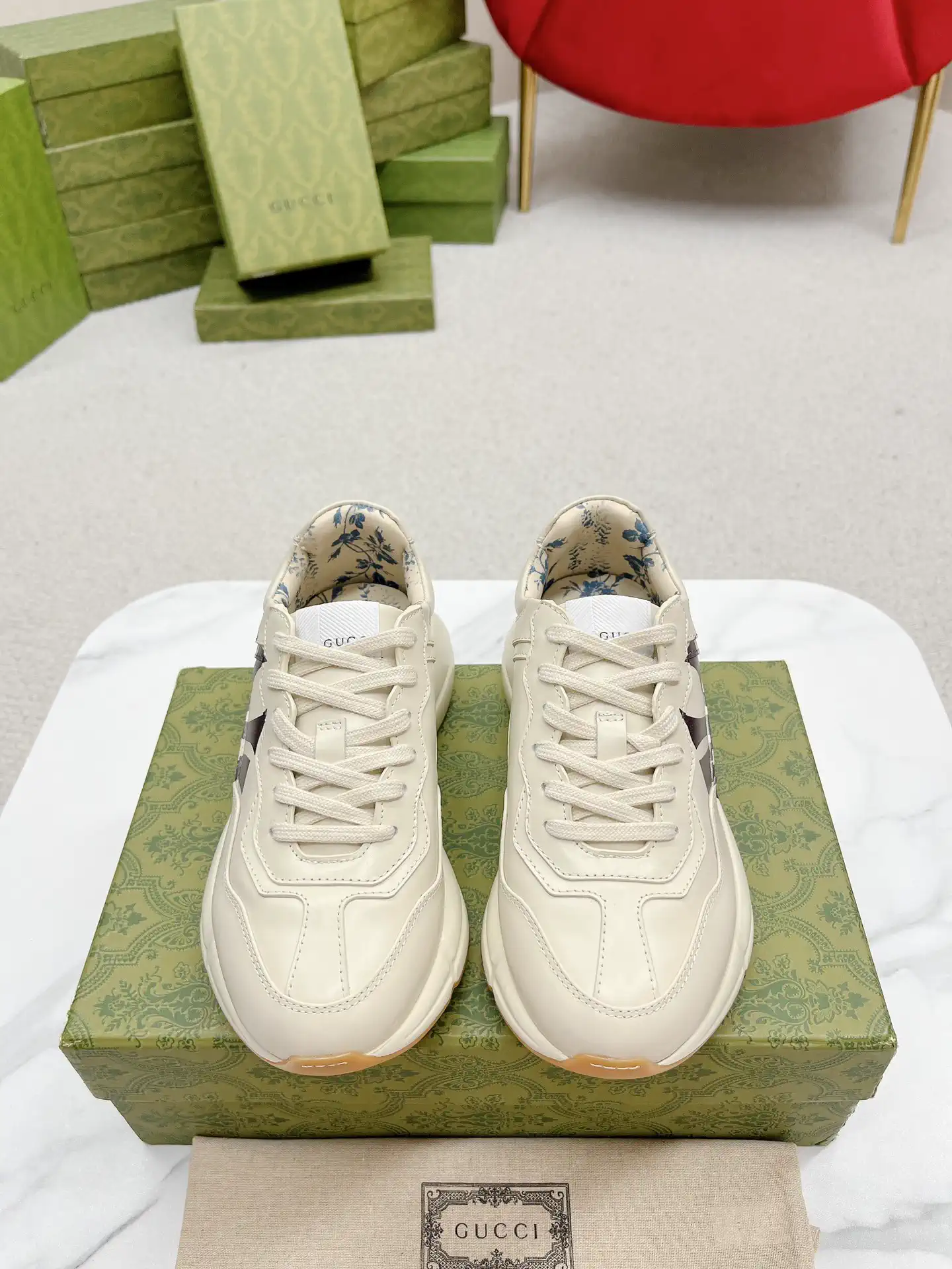 Gucci Unisex Chunky Dad Sneakers image 1