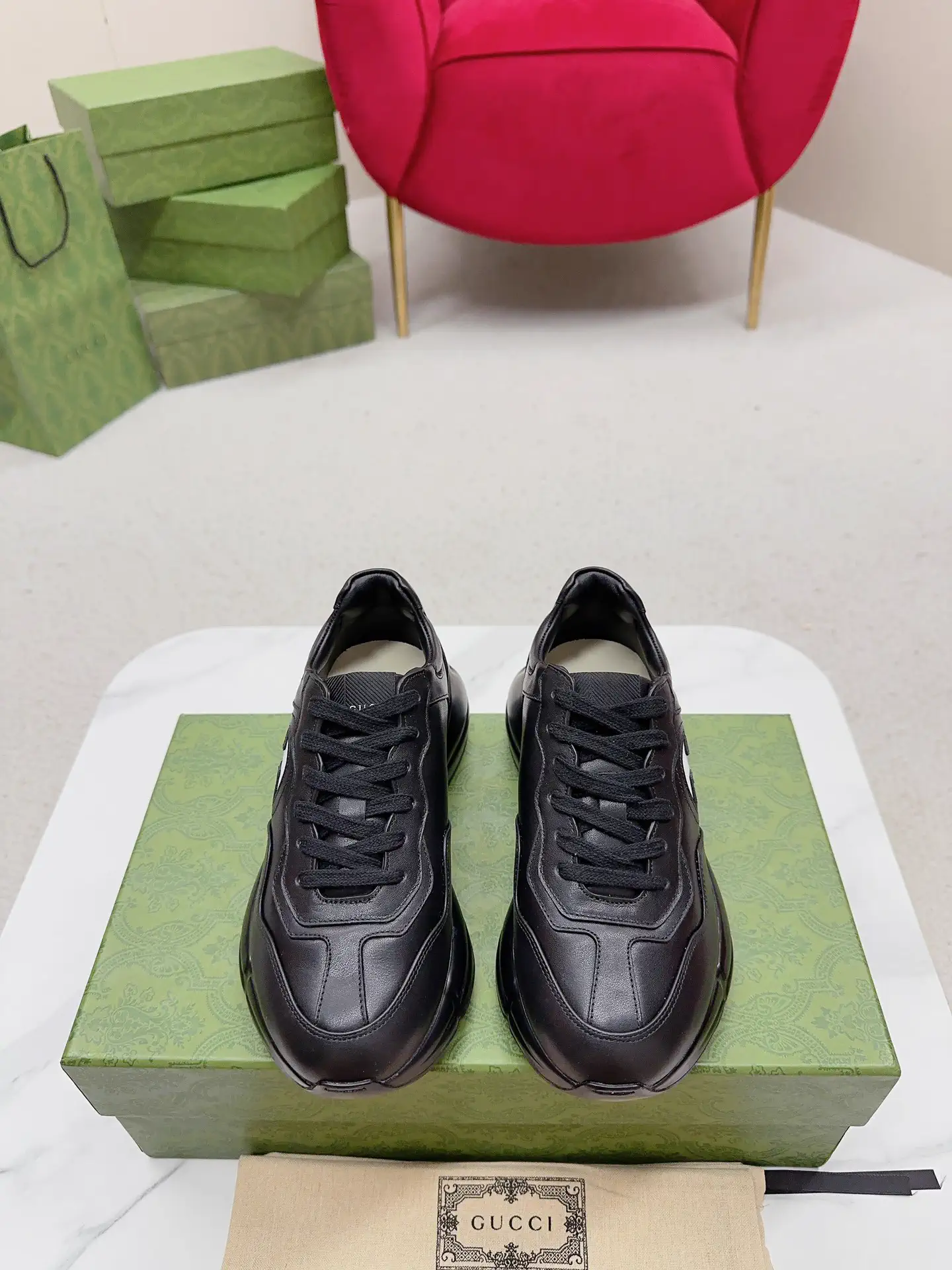 Gucci Unisex Chunky Dad Sneakers image 1