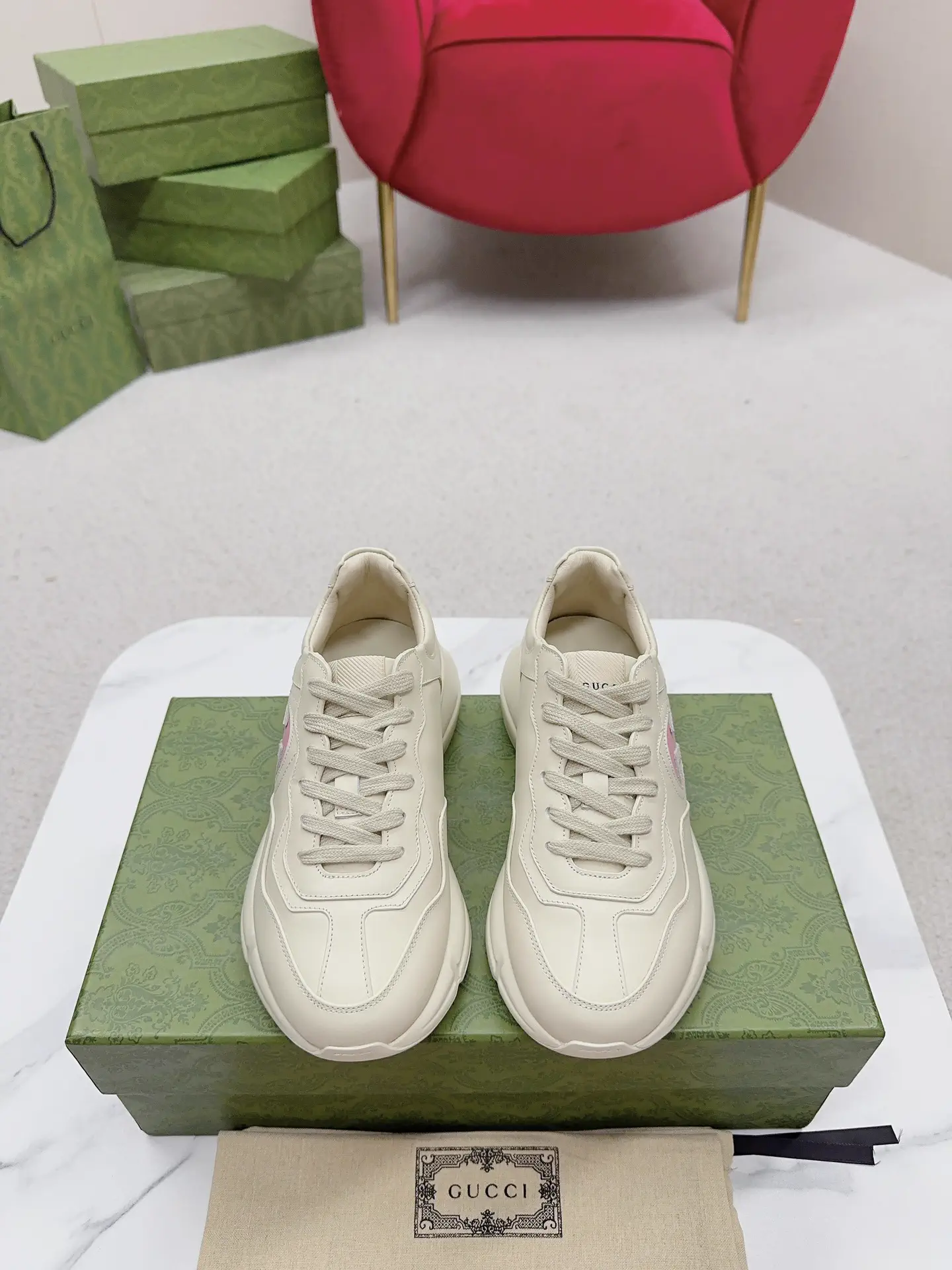 Gucci Unisex Chunky Dad Sneakers image 1