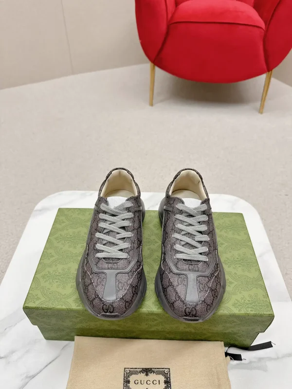 Gucci Unisex GG Pattern Chunky Sneakers image 1
