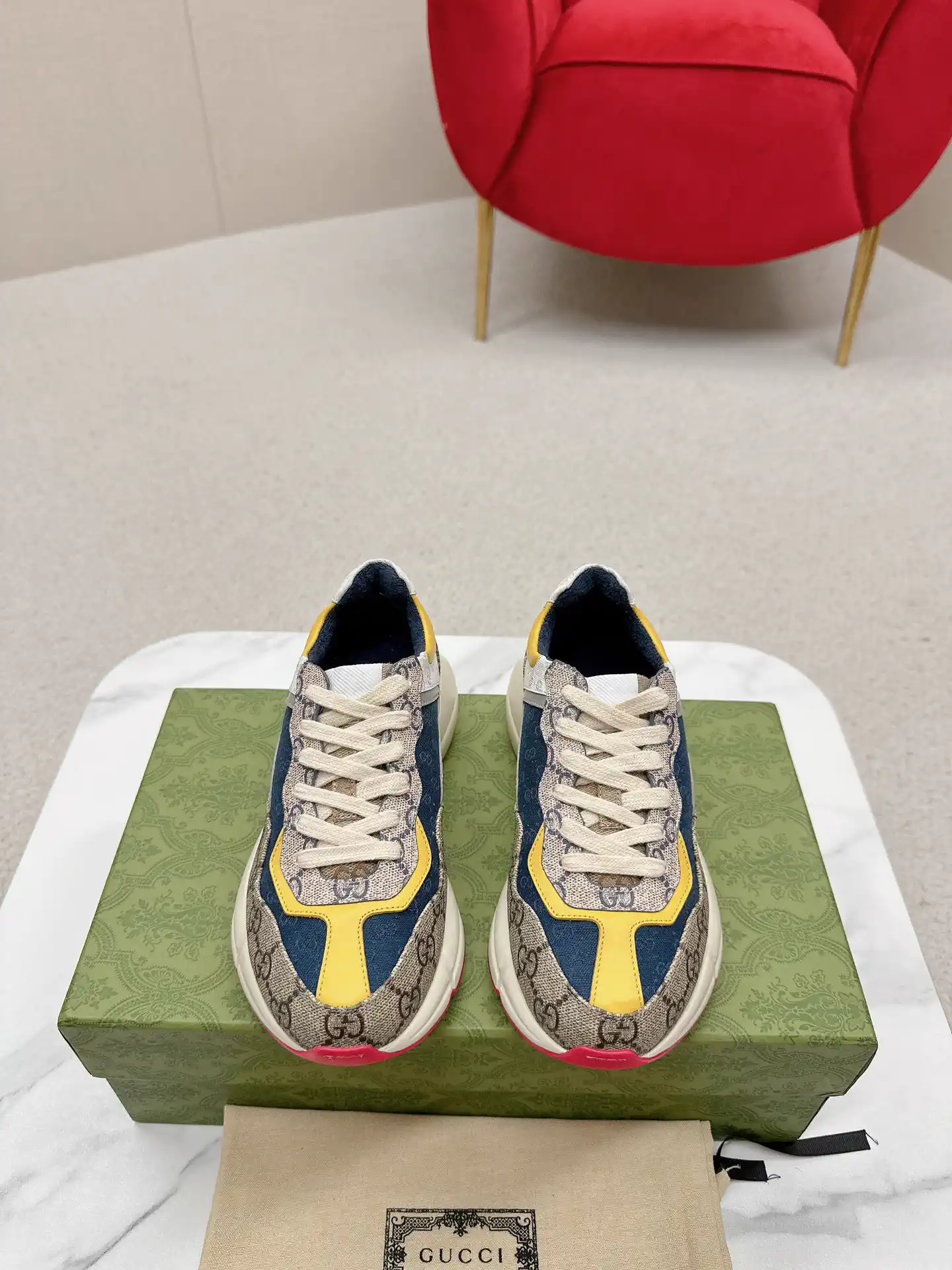 Gucci Unisex Chunky Sneakers image 1