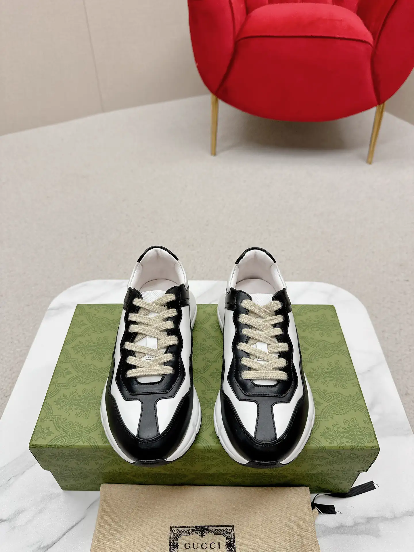 Gucci Chunky Dad Sneakers image 1