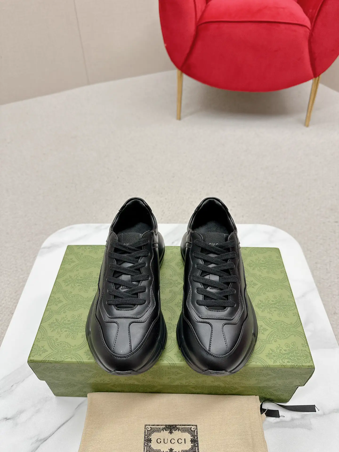 Gucci Unisex Chunky Dad Sneakers image 1