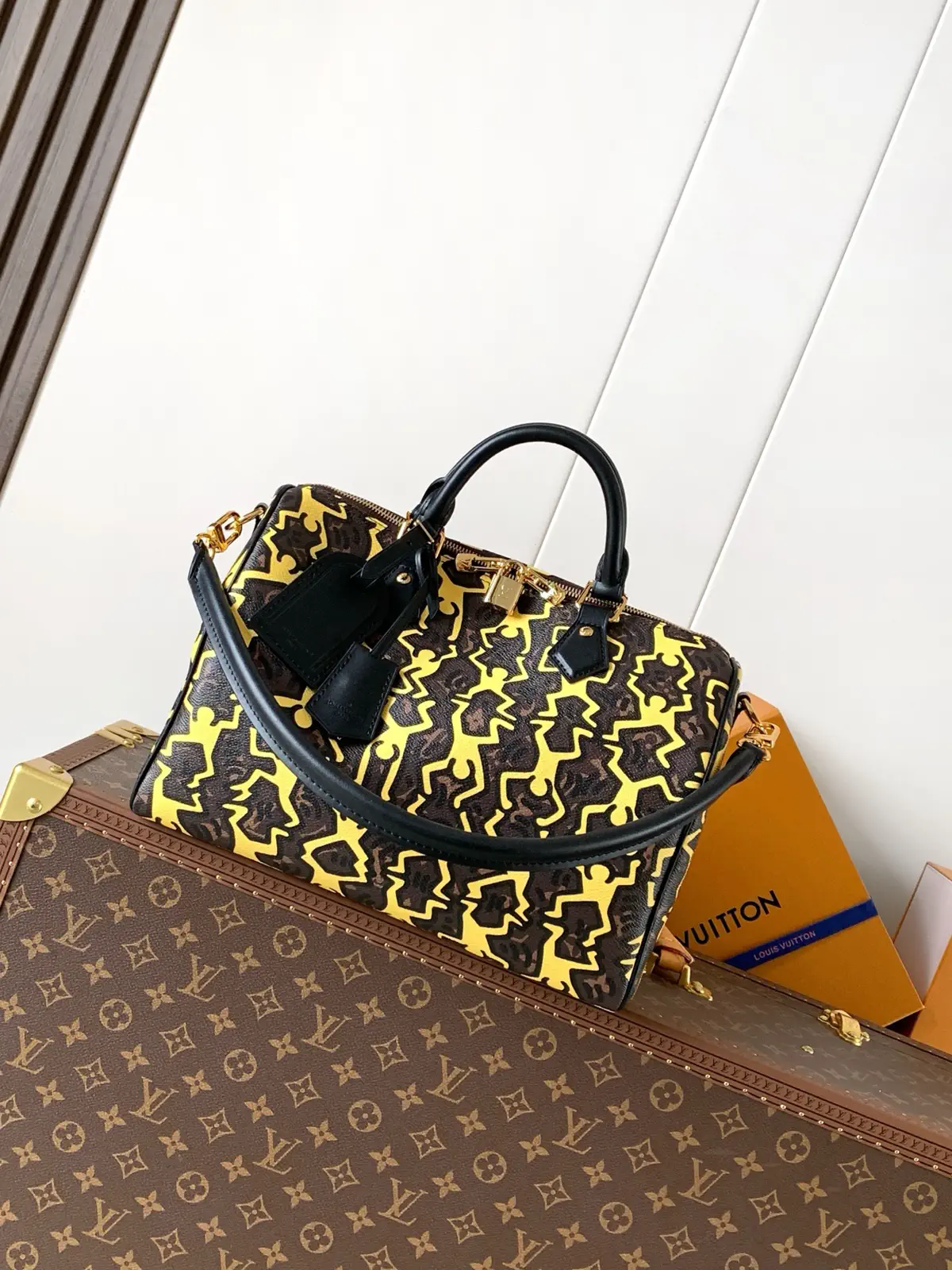 Louis Vuitton Speedy Soft 30 Lucky Top Handle Bag image 1