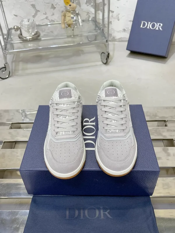 Unisex Monogram Stone Texture Casual Shoes image 1