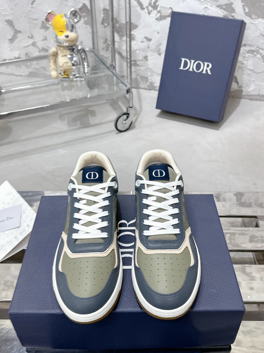 B27 Series Unisex Monogram Stone Pattern Casual Shoes image 1