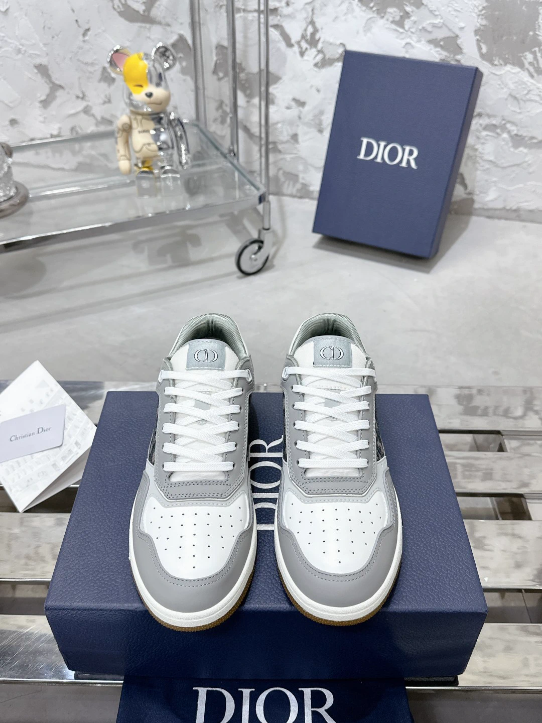 B27 Series Couple Monogram Stone Texture Casual Shoes image 1