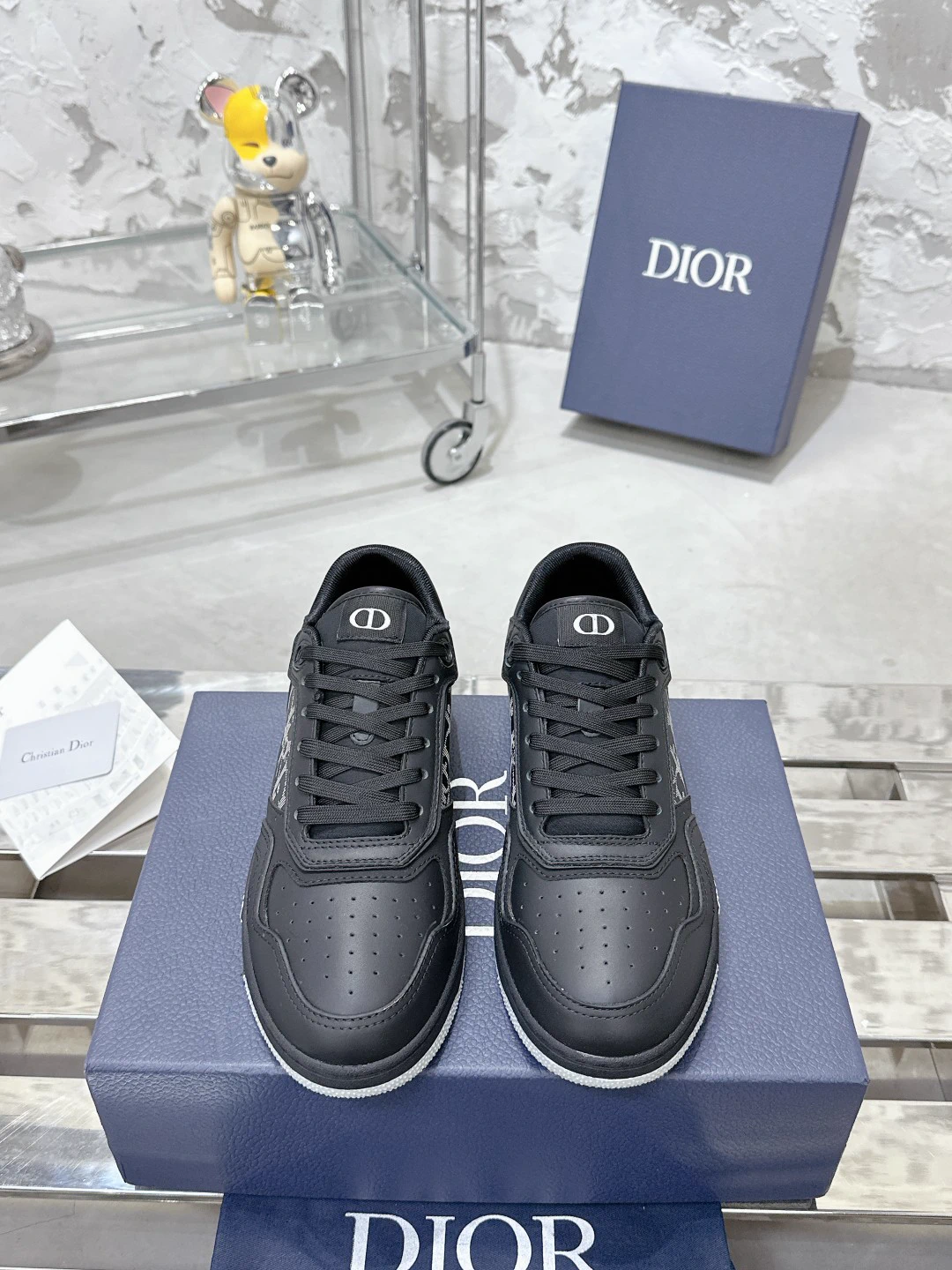 Couple Style Monogram Stone Texture Casual Shoes image 1