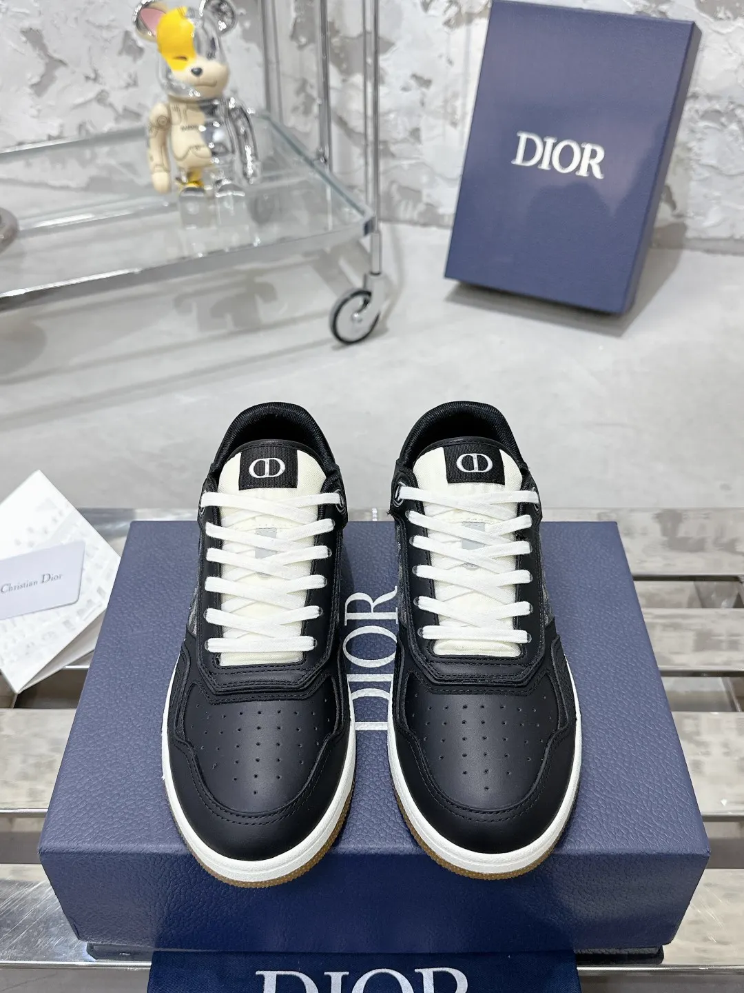 Couple Monogram Stone Texture Casual Shoes image 1
