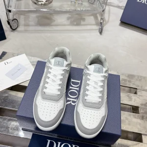 Unisex Denim Monogram Stone Texture Casual Shoes image 1