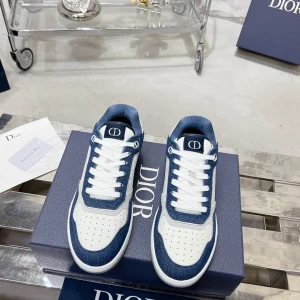 B27 Series Unisex Denim Monogram Casual Shoes image 1