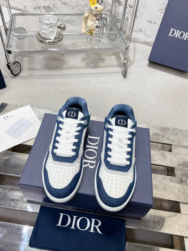 B27 Series Unisex Denim Monogram Casual Shoes image 1