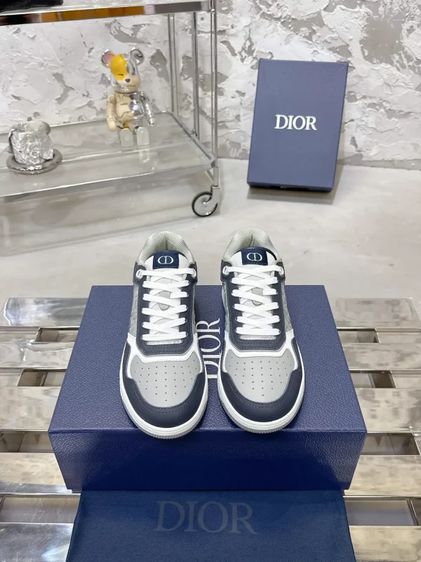 Unisex Monogram Stone Texture Casual Shoes image 1