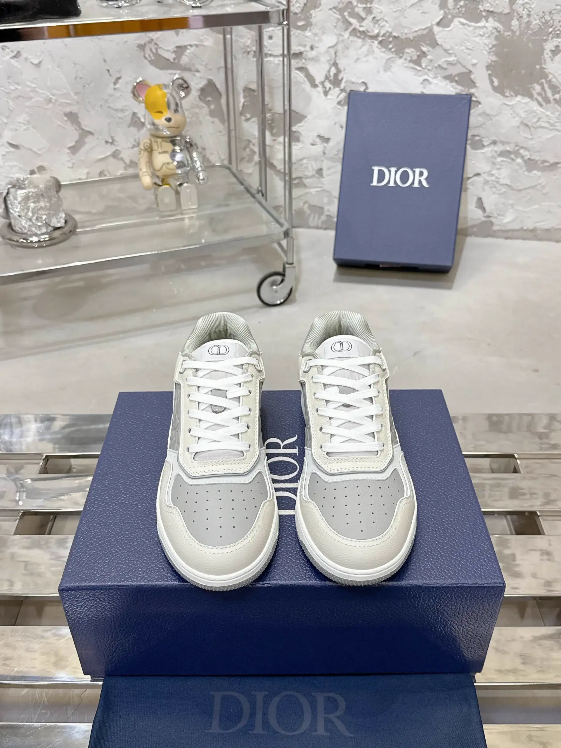 B27 Series Unisex Monogram Stone Texture Casual Shoes image 1