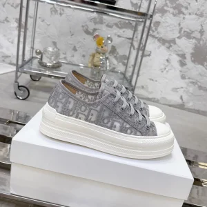Dior Walkn Series Monogram Embroidery Shoes image 1