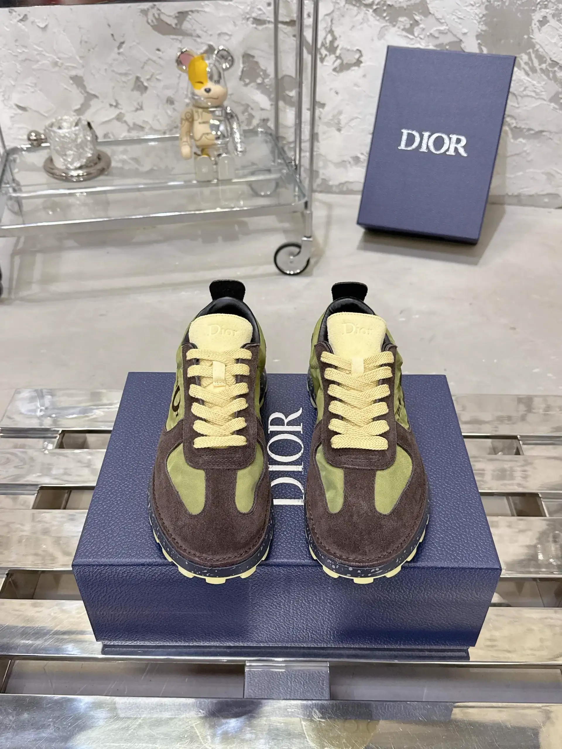 Dior Squash Series Thick Sole Casual Sneakers image 1