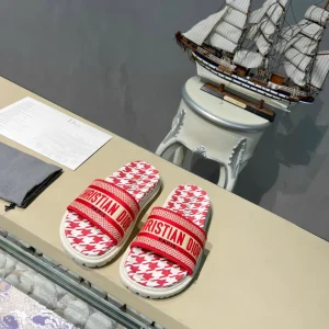 DIOR Early Spring Platform Jacquard Embroidered Slippers image 1
