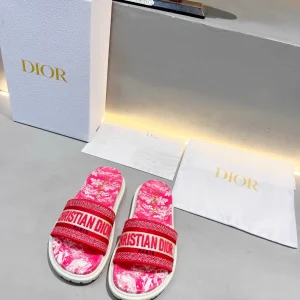 DIOR Early Spring Jacquard Embroidery Platform Shoes image 1