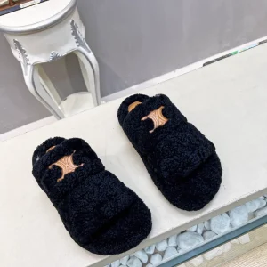 Celine New Fleece Slippers image 1