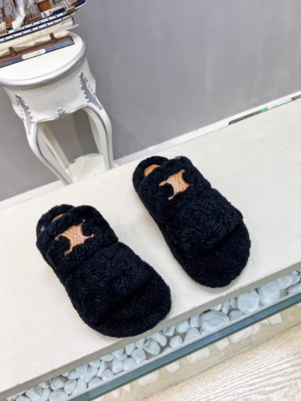 Celine New Fleece Slippers image 1