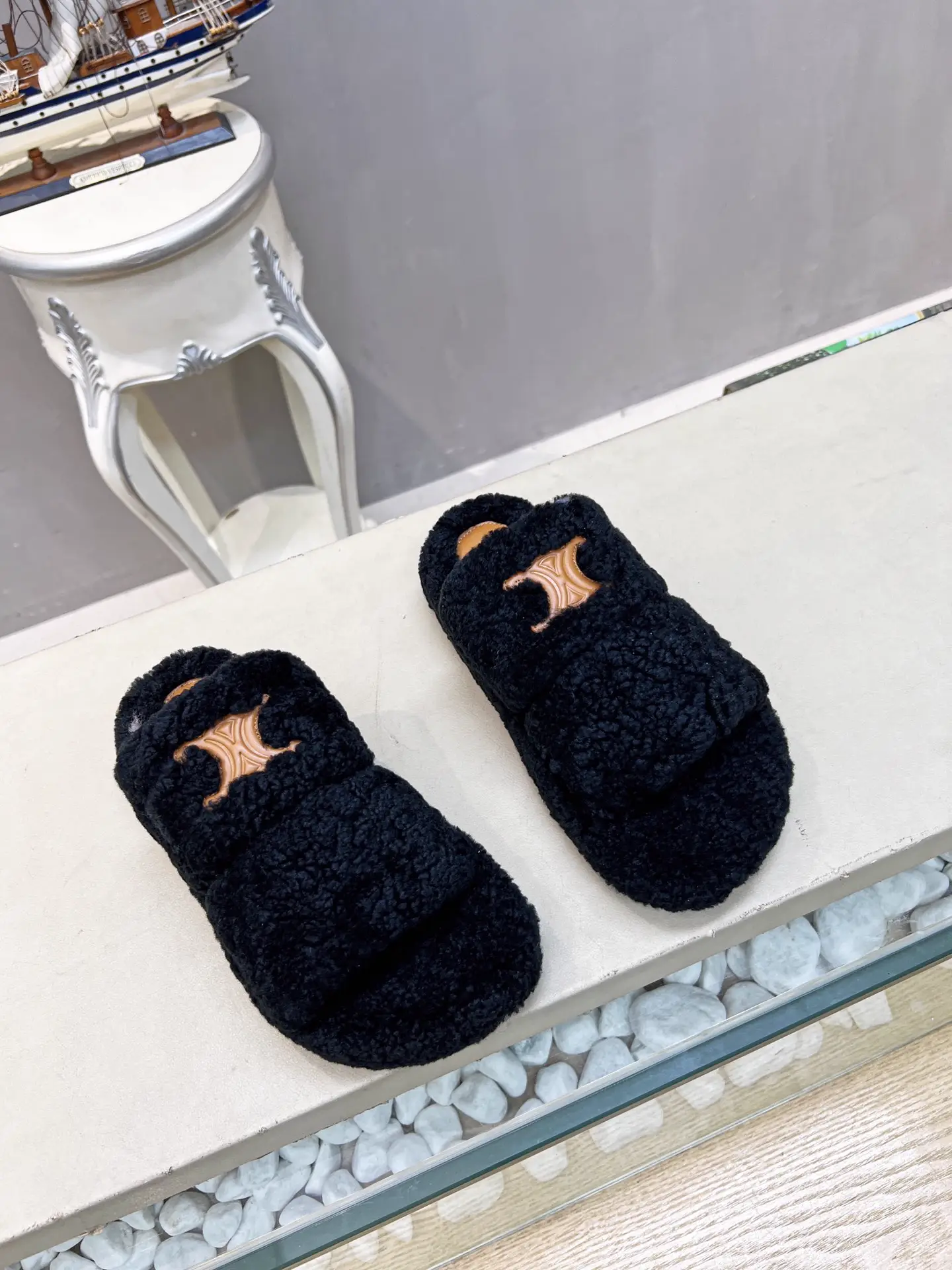 Celine New Fleece Slippers image 1