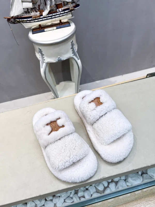 Celine New Fleece Slippers image 1