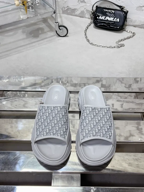 Dior H-Town Series Oblique Platform Shoes image 1