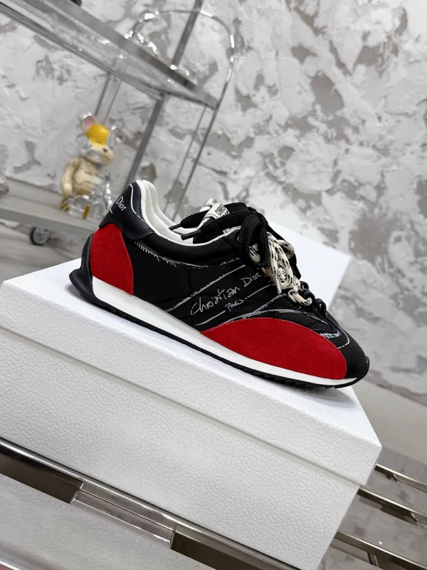 D-Sketch Series Graffiti German Army Trainers Casual Sneakers image 1