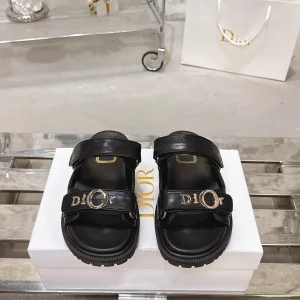 Dior Dioract Series Thick Sole Velcro Sandals image 1