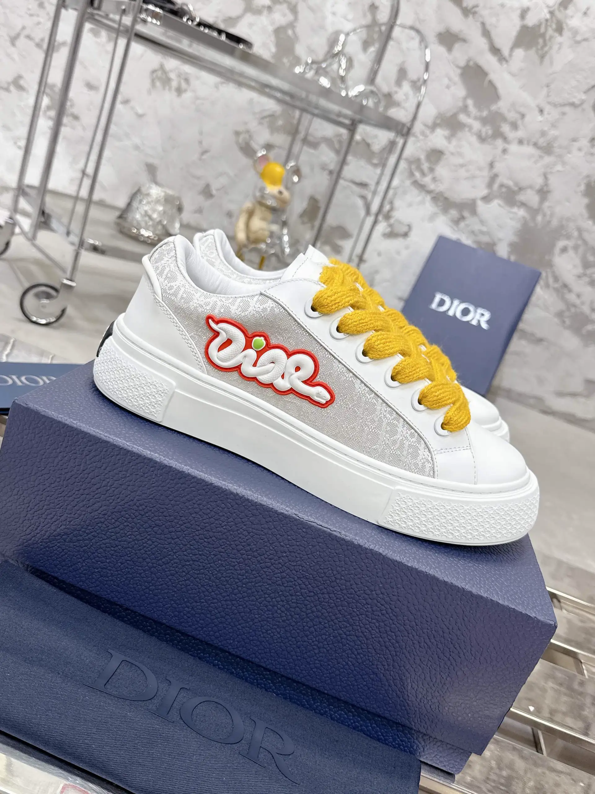 Dior B33 Series Snake Year Limited Edition Casual Shoes image 1