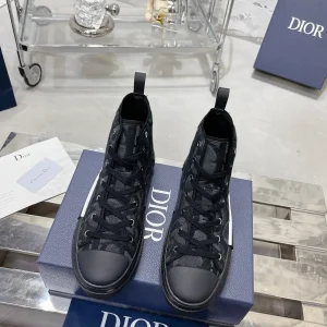 Dior B23 Classic Series High and Low Top Casual Sneakers image 1