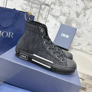 Dior B23 Classic Series High and Low Top Sneakers image 1