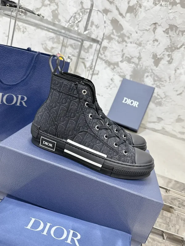 Dior B23 Classic Series High and Low Top Sneakers image 1