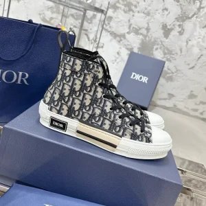 Dior B23 Classic Series High and Low Top Sneakers image 1
