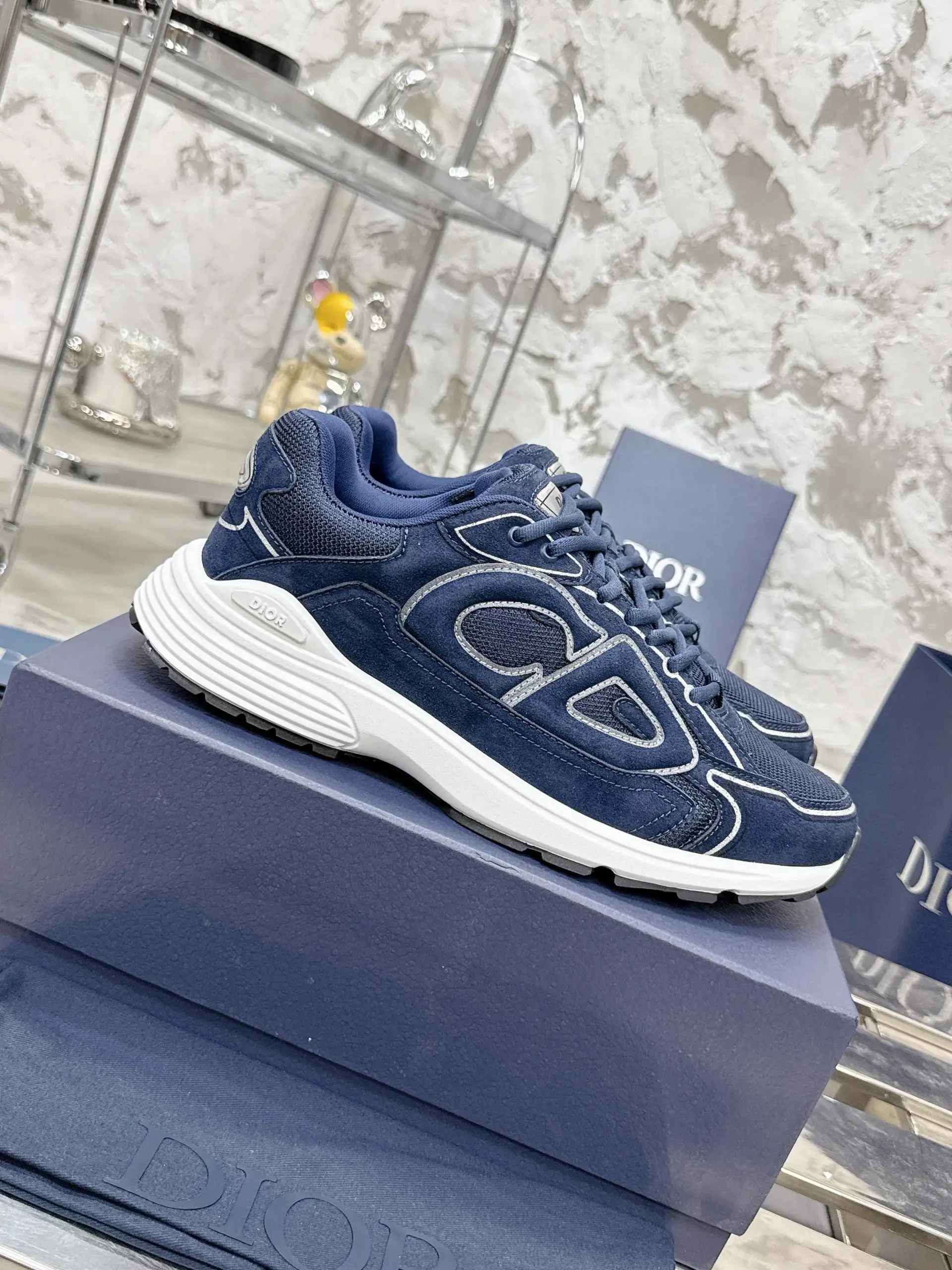 Reflective Chunky Sneakers image 1