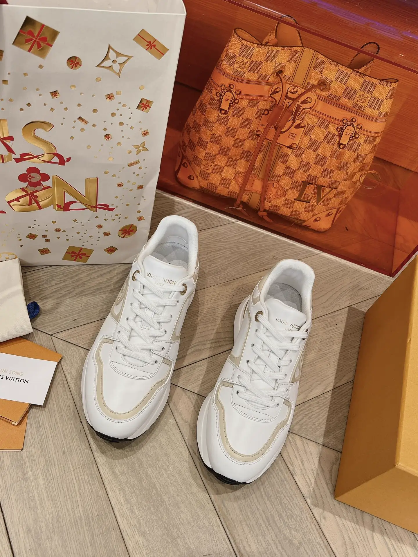 LV 2023 Christmas New Year Edition Platform Shoes image 1