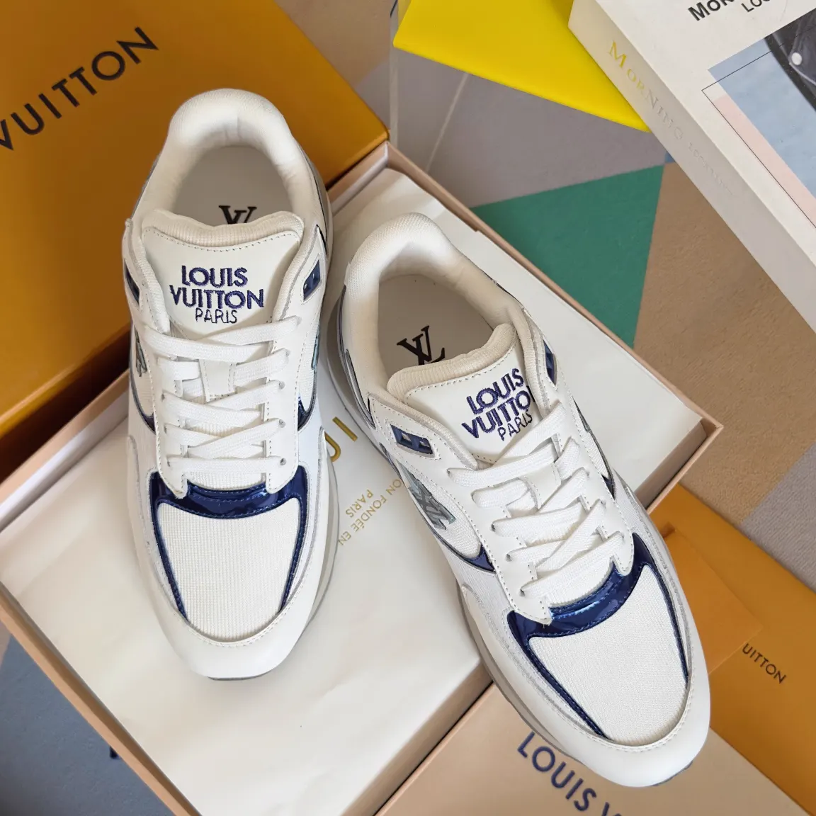 Louis Vuitton Run Away Elevator Casual Sneakers 2024SS image 1